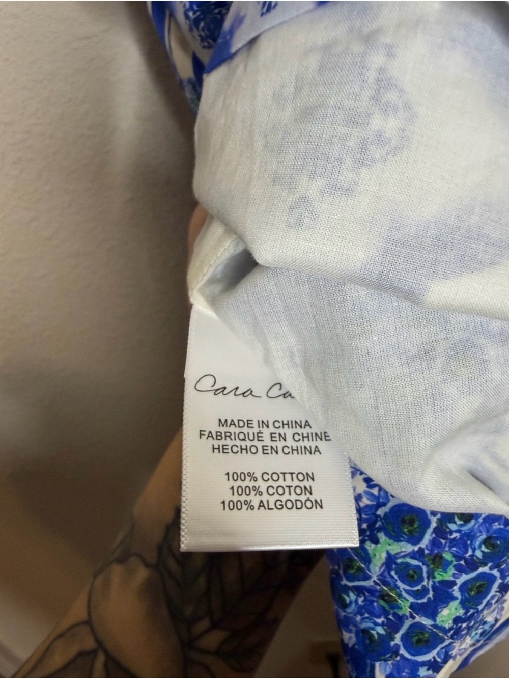 Cara Cara Kelly Blue Mosaic Dress - Picture 8 of 8
